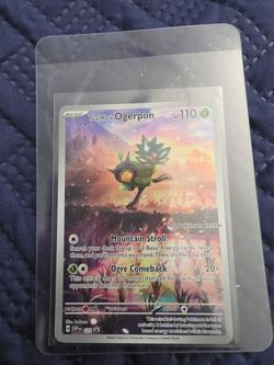 Teal Mask Ogerpon

(Pokemon Center Exclusive Promo #123)