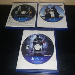 PlayStation 4 Video Game Collection PS4 For Sale