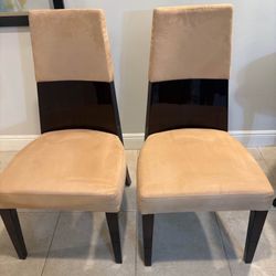 Pair Of Upscale Modern Chairs 