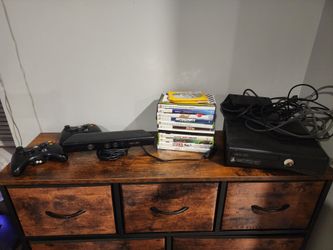 Microsoft Xbox 360 S Bundle with Kinect, 2 Controllers, and 13 Games