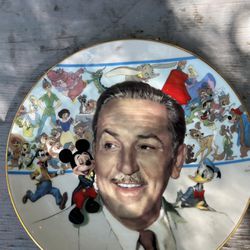 Disney Porcelain Commemorate 85th Anniversary Plate 