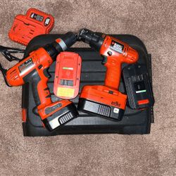 Two Black And decker Drills