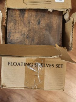 FLOATING SHELVES (5 pcs)