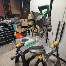 HITACHI 12" compound miter saw