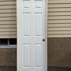 30/80 In Solid Door 6 Panel Door