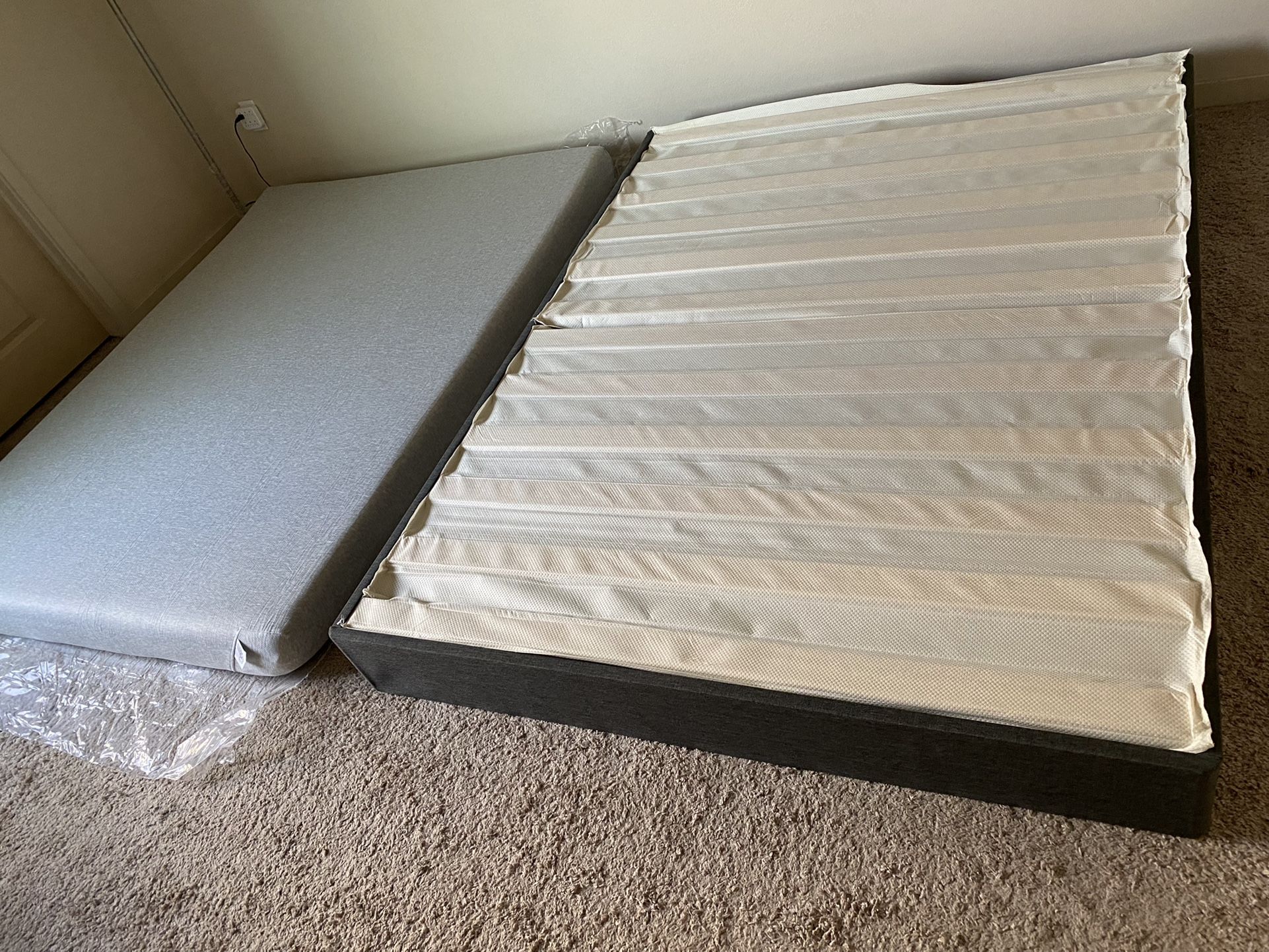 New Queen size Tuft And Needle Mattress And Bedframe