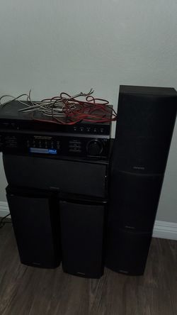 Sony stereo and onkyo speakers