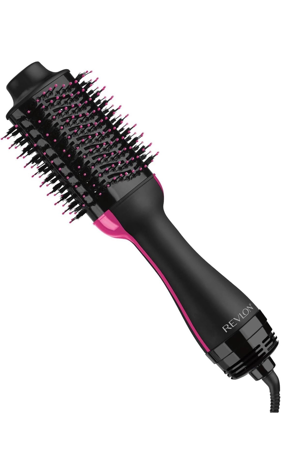 REVLON One-Step 1.0 Enhanced - Hair dryer, volumizer and hot air brush, with improved motor, exclusive to Amazon (black color)