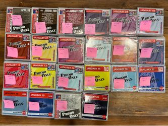 Promo Only Mainstream Radio DJ CD Archive – 264 Original CDs (1999–2021)