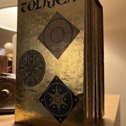Golden Vintage (1973) Lord of The Rings Full Book Set