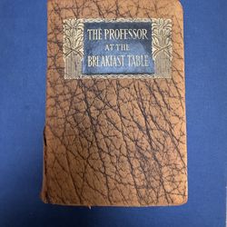 Antique book The Professor At The Breakfast Table