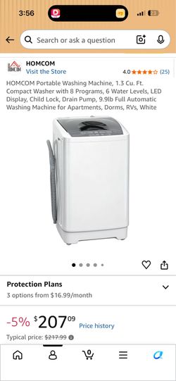 Portable washing machine