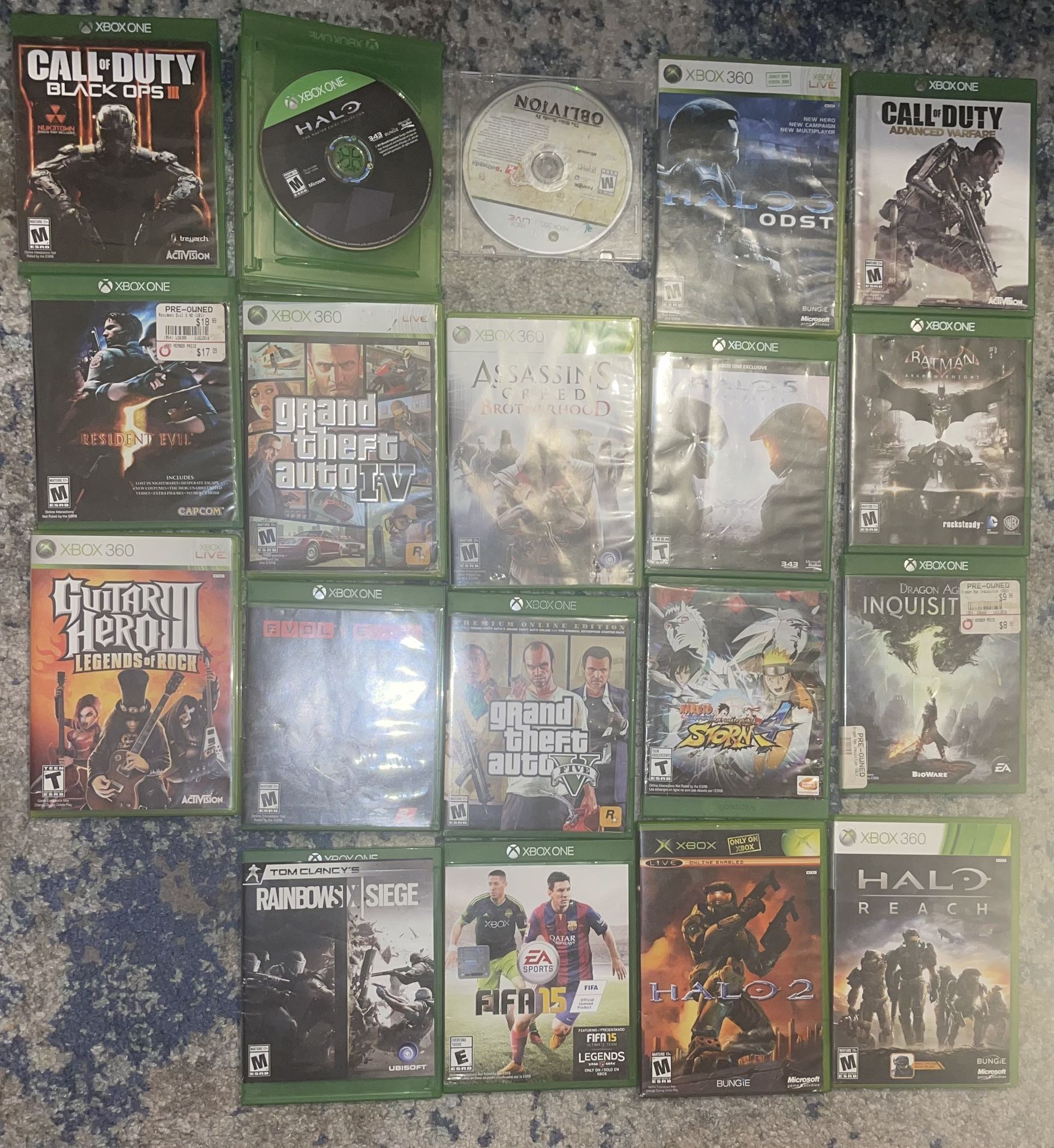 Xbox One Xbox 360 Games