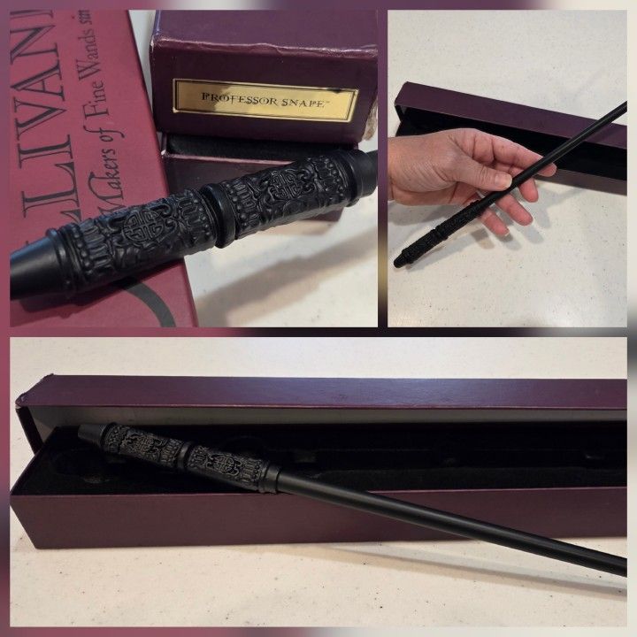 Harry Potter Wand and DVDs