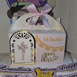 Baptism  Candy Boxes 