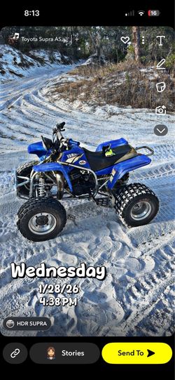 Yamaha blaster fourwheeler