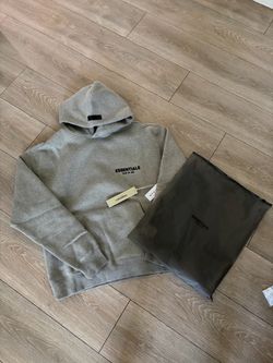 Dark Oatmeal Essentials Hoodie