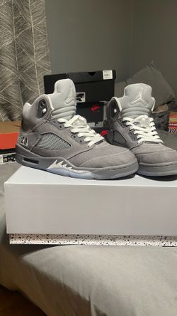 Air Jordan 5 Wolf grey size 10.5