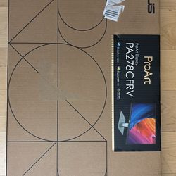ASUS ProArt Display 27” 1440P Professional Monitor (PA278CFRV) 