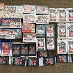 Unopened Baseball Card Collection