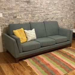 Article Sofa - Mid-Century Modern (Aquarius Aqua)