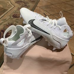 NIKE ALPHA HUARACHE 9 ELITE MID “PREMIUM” CLEATS (Sizes Available: 4, 7.5, 8, 8.5, 9, 9.5, 10, 10.5, 11, 11.5, 12, 12.5, 13)