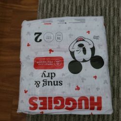 Huggies Snug And Dry Size 2 74 Count 