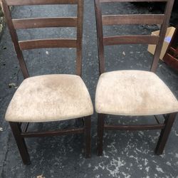Very Good Condition Two Chairs 