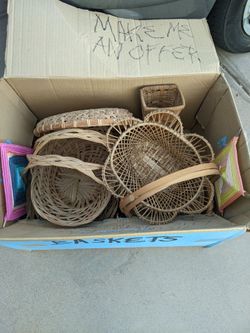 Wicker baskets