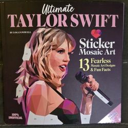 Taylor Swift Mosiac Sticker Book New