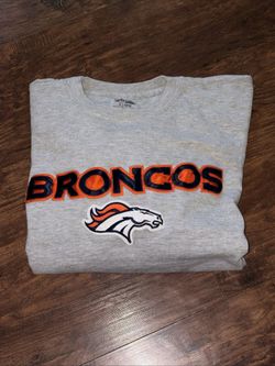 Vintage Majestic Denver Broncos Heavy Crewneck Sweatshirt. Y2K Size XL NFL 