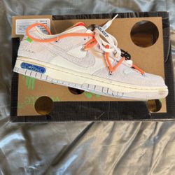 OFF-WHITE X DUNK LOW 