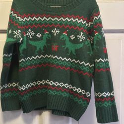 Christmas Sweater Size 4t T Rex 🦖 
