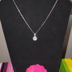 Silver Necklace Chain And Virgin Mary For 16  Or Chain For 10, Pendant For 8