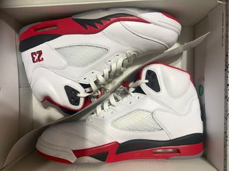 retro fire red 5s  size 11