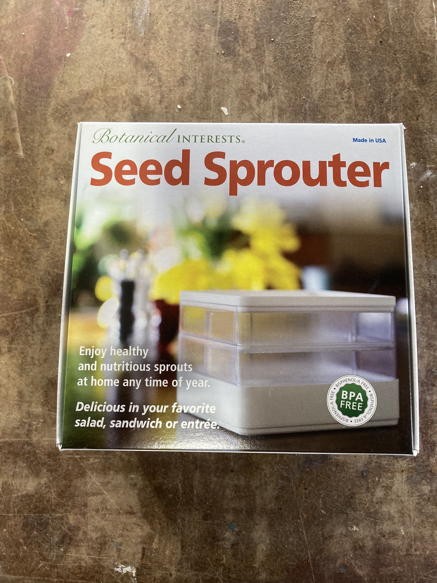 Botanical Interests USA Made Seed Sprouter to Grow Your Own Fresh Sprouts