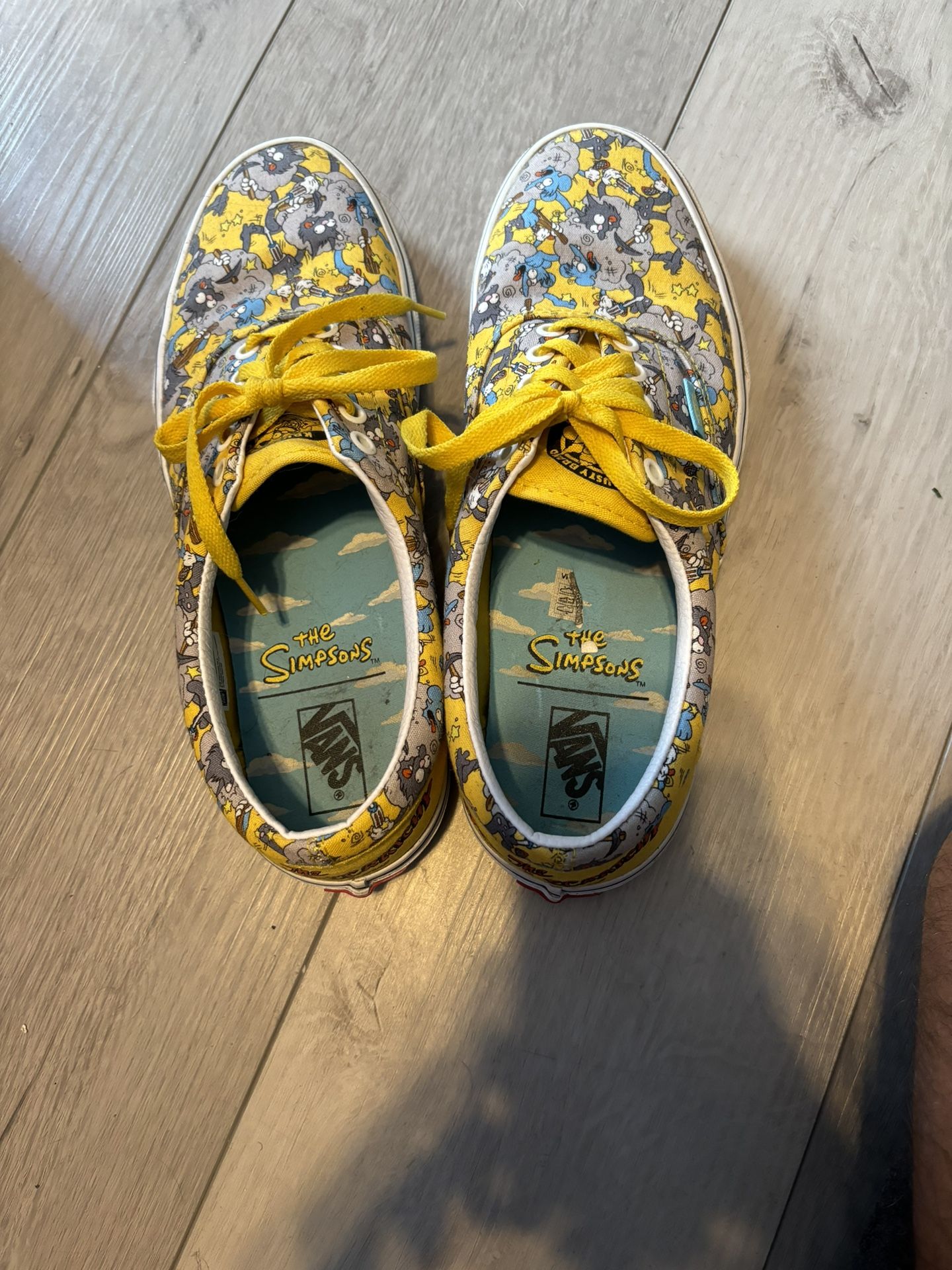 SIMPSONS VANS - Itchy and Scratchy Size 10