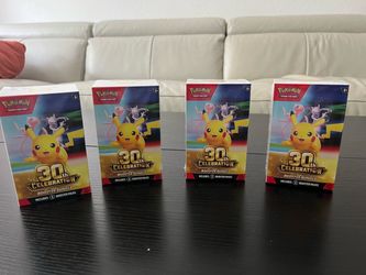 Pokémon 30th Celebration Booster Bundle x4