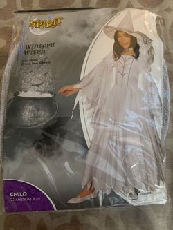 Spirit Wintery Witch Halloween Costume Child Medium