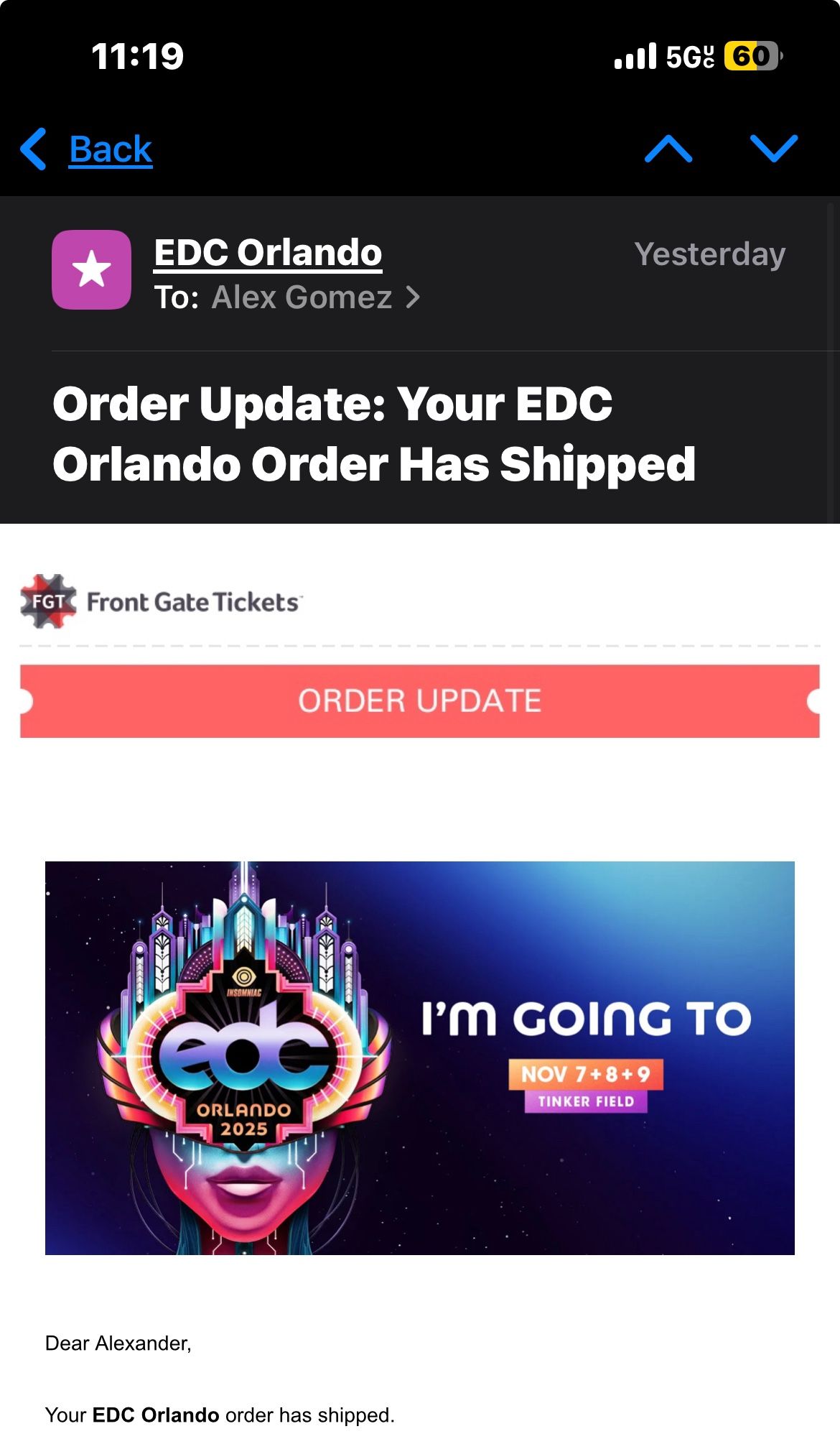 2 EDC Orlando Ga Passes 