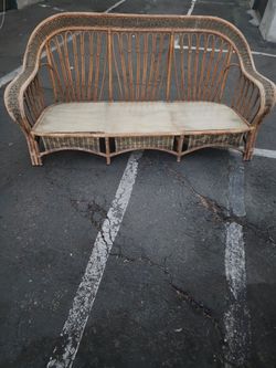 Wicker chair