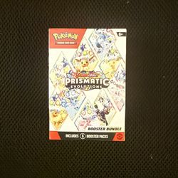 Prismatic Evolution Booster Bundle