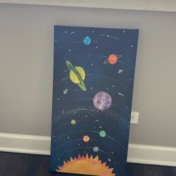 Solar System Wall Art – Perfect for a Kid’s Room! 