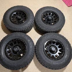 Method 305 NV Double Black 17” Wheels  Land Cruiser / LX470 / Tundra / Sequoia