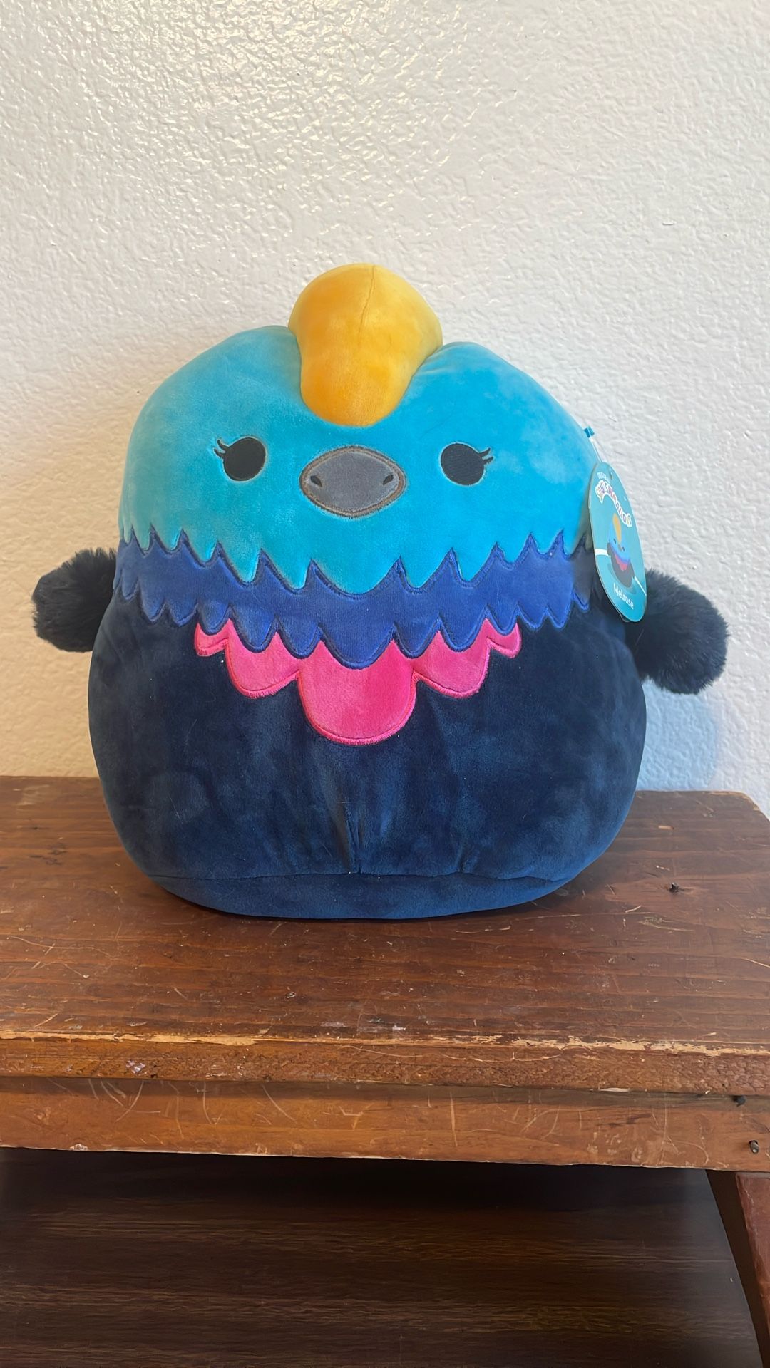 Squishmallows 2022 Melrose the Cassowary Bird Plush Stuffed 12”