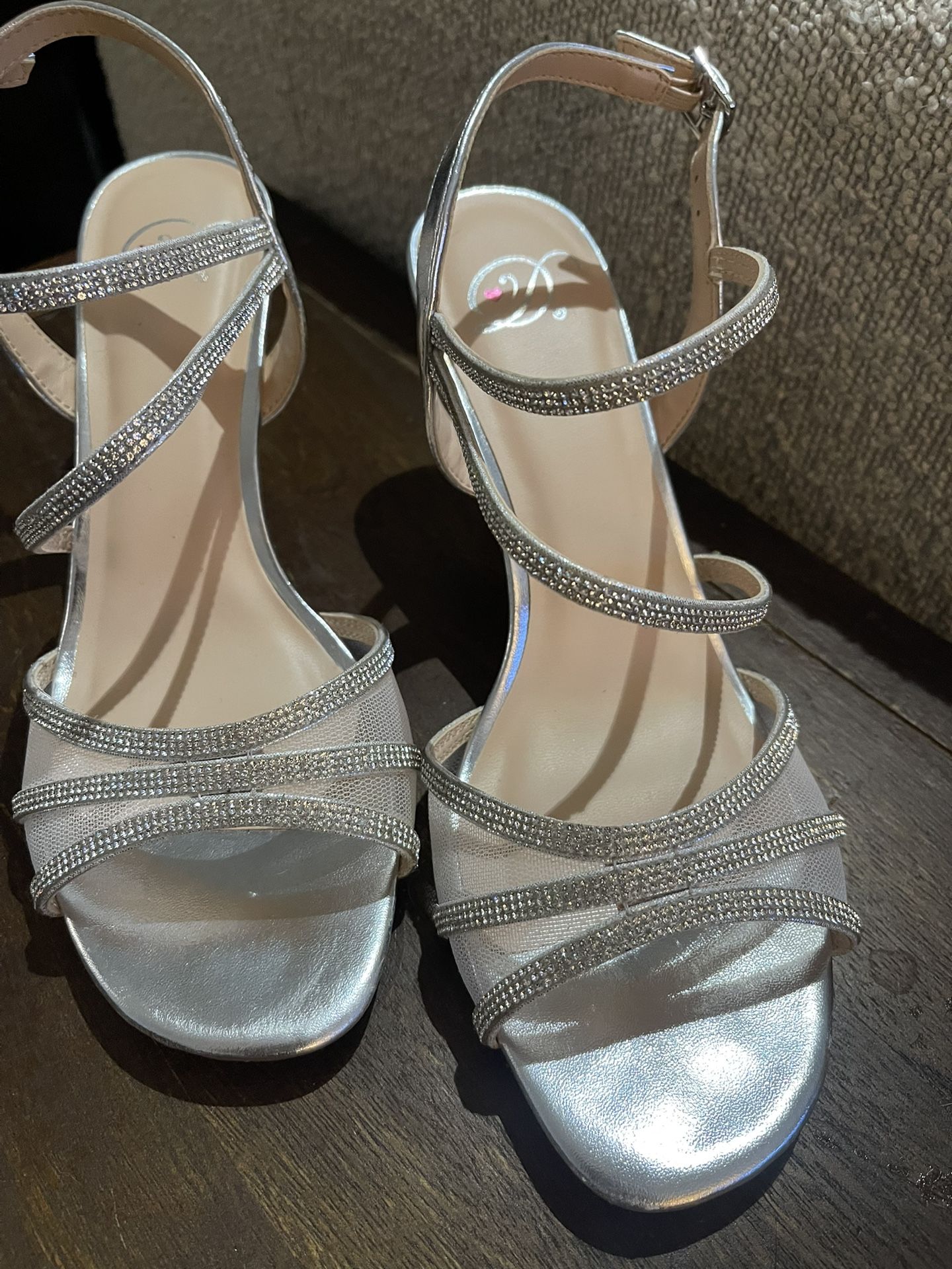 Prom, Graduation, or Wedding Heels LIKE NEW!