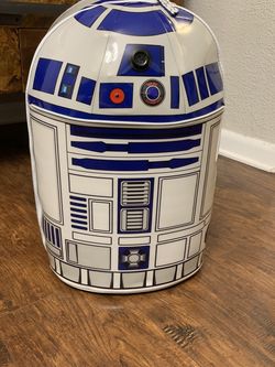 Star Wars R2D2 Rolling Suitcase Luggage With Light And Sound