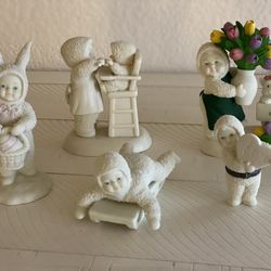 Snowbabies Porcelain Figurines 