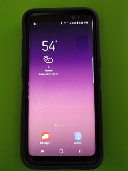 GALAXY S8 with OUTTER BOX CASE