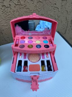 Kids Makeup Set for Girls, Washable Real Cosmetic Toddler Makeup Set